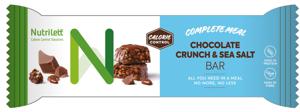 Nutrilett Smart Meal Bar, Chocolate crunch & Seasalt, 1 st produkt bild