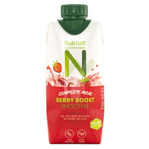 Nutrilett Less Sugar Smoothie Berry Boost 1 stk produktbillede