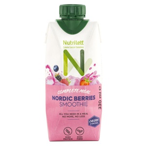 Nutrilett Less Sugar Smoothie Nordic Berries 1 stk produktbillede