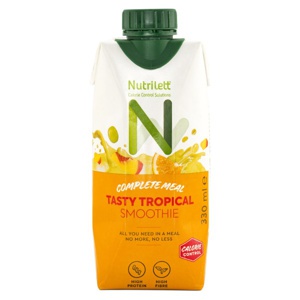 Nutrilett Less Sugar Smoothie Tasty Tropical 1 stk produktbillede