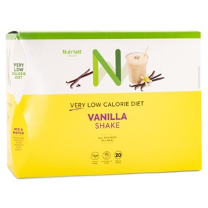 Nutrilett Quick Weightloss Shake Vanilla 20-pak produktbillede