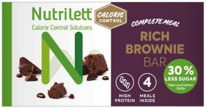 Nutrilett Rich Brownie Bar 4 st produkt bild