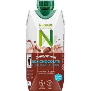 Nutrilett Less Sugar Smoothie, Rich Chocolate, 1 st produkt bild