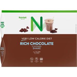 Nutrilett Quick Weightloss Shake, Chocolate, 20-pack produkt bild