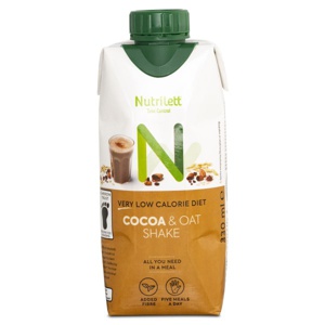 Nutrilett VLCD Shake Cocoa & Oat 1 stk produktbillede