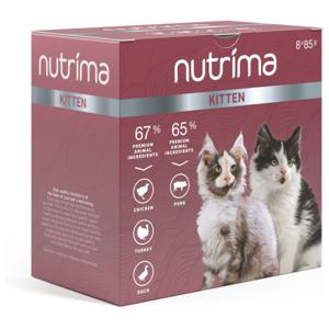 Nutrima Kitten Multipack 8 x 85 g produkt bild