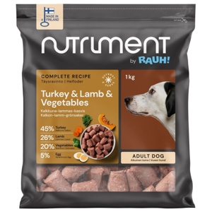 Nutriment by RAUH! Kalkon-Lamm-Grönsaker 1 kg produkt bild