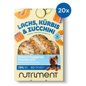 Nutriment Frischemenü Lachs, Kürbis & Zucchini 20x400 g Produktbild