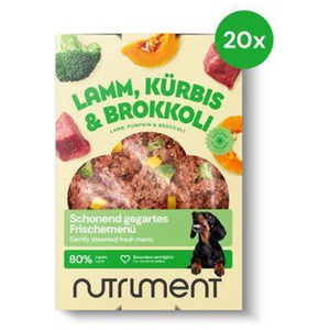 Nutriment Frischemenü Lamm, Kürbis & Brokkoli 20x400 g Produktbild