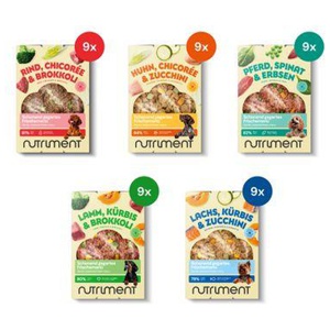Nutriment Frischemenü Probierpaket 10x400 g Produktbild