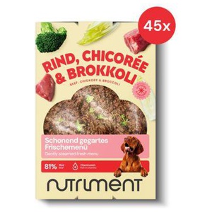 Nutriment Frischemenü Rind, Chicorée & Brokkoli 20x400 g Produktbild