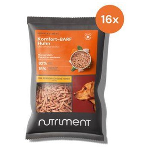 Nutriment Komfort-BARF Menü Huhn, Spinat & Erbsen 6x1 kg Produktbild