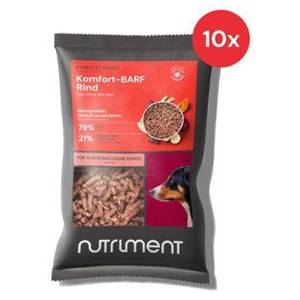 Nutriment Komfort-BARF Menü Rind, Kürbis & Chicorée 6x1 kg Produktbild