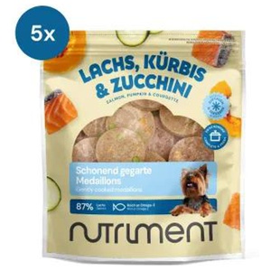 Nutriment Medaillons Lachs, Kürbis & Zucchini – Frischemenü Hundefutter Produktbild