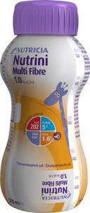 Nutrini Multi Fibre barnsondnäring med fiber plastflaska, 24 x 200 milliliter produkt bild