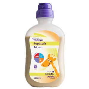 Nutrini Peptisorb 1 kcal sondeernæring 12x500 ml produktbilde