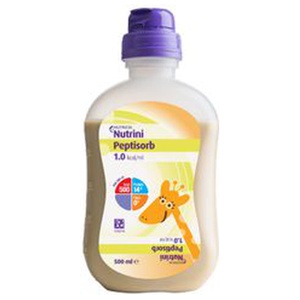 Nutrini Peptisorb barnsondnäring 12 x 500 milliliter produkt bild