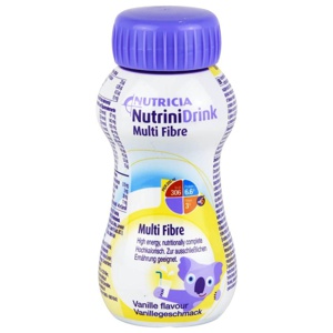 NutriniDrink Multi Fibre Vanille 32X200 ml Flüssigkeit Produktbild
