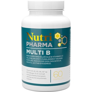 NutriPharma Multi B   60 kapsler produktbillede