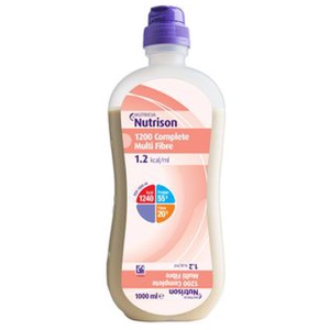 Nutrison 1200 Complete Multi Fibre, sondnäring, 8 x 1000 milliliter produkt bild