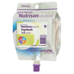 Nutrison Advanced Peptisorb sondnäring 12 x 500 milliliter produkt bild
