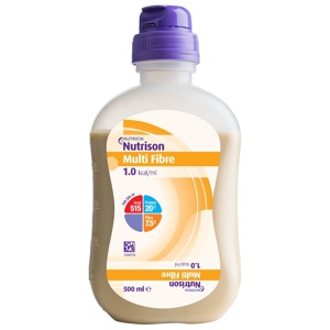 Nutrison Multi Fibre, sondnäring med fiber 12 x 500 ml produkt bild