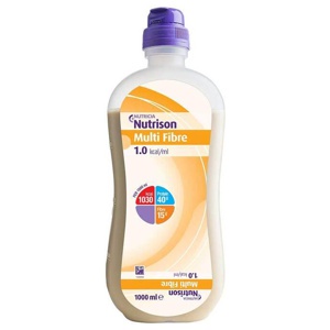 Nutrison Multi Fibre Sondennahrung 8X1000 ml Flüssigkeit Produktbild