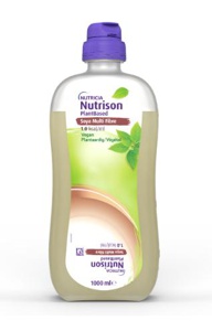 Nutrison Plantbased Soya Multi Fibre 1,0, 8x1000 ml produktbilde