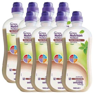 Nutrison Soya Multifibre Plantbased Smartpack, 8X1000 ml Flüssigkeit Produktbild