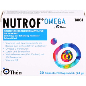 NUTROF Omega Kapseln Produktbild