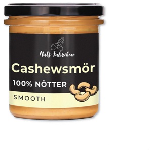 Nuts Fabriken Cashewsmör Smooth 300 g produkt bild