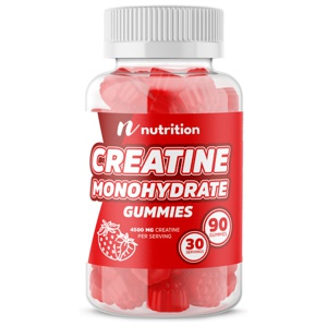 Nuts Fabriken Creatine Gummies Strawberry 90 st produkt bild