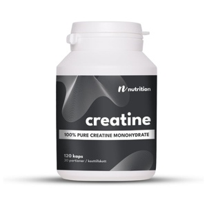 Nuts Fabriken Creatine Monohydrate 120 kapslar produkt bild