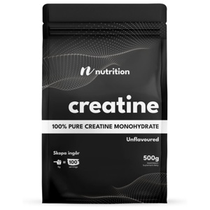 Nuts Fabriken Creatine Monohydrate 500 g produkt bild