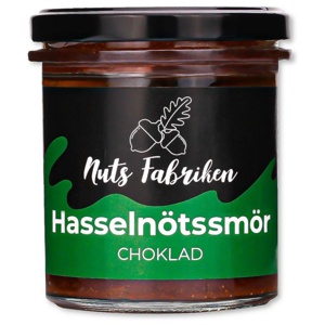 Nuts Fabriken Hasselnötssmör Choklad 300 g produkt bild