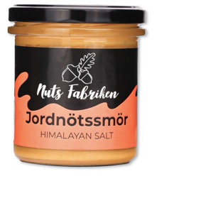 Nuts Fabriken Jordnötssmör Himalayan Salt 300 g produkt bild