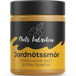 Nuts Fabriken Jordnötssmör Extra Crunchy 1 kg produkt bild