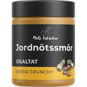 Nuts Fabriken Jordnötssmör Osaltat Extra Crunchy 1000g produkt bild