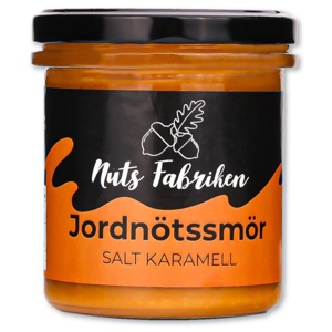 Nuts Fabriken Jordnötssmör Salt Karamell 300 g produkt bild