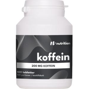 Nuts Fabriken Koffein 200 mg 100 tabletter produkt bild