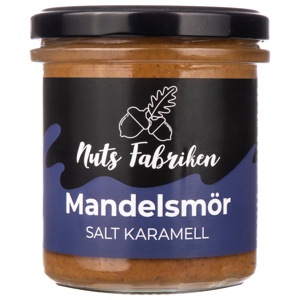Nuts Fabriken Mandelsmör Salt Karamell 300 g produkt bild