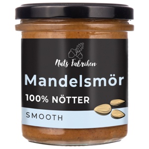 Nuts Fabriken Mandelsmör Smooth 300 g produkt bild