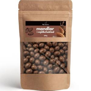 Nuts Fabriken Mandlar Mjölkchoklad 250 g produkt bild
