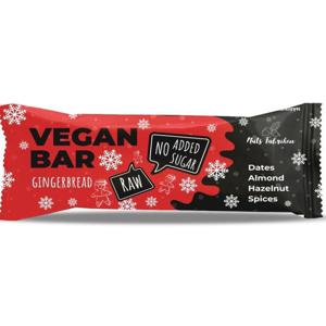Nuts Fabriken Vegan Bar Gingerbread 40 g produkt bild