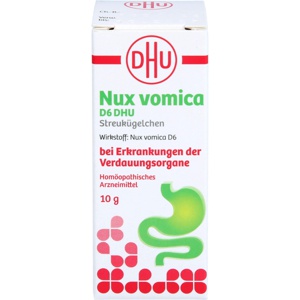 NUX VOMICA D 6 DHU Glob.bei Erkr.d.Verdauungsorg. Produktbild