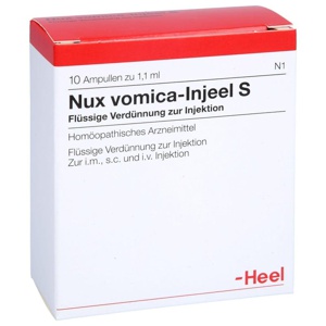 NUX VOMICA INJEEL S Ampullen Produktbild