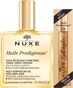 Nuxe Huile Prodigieuse Multipurpose Dry Oil & Roll-On Limited Edition 108 ml produkt bild