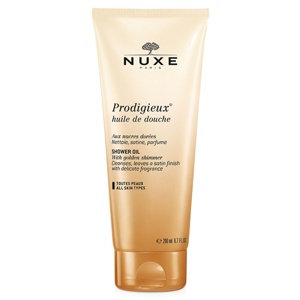 Nuxe Prodigieux Shower Oil With Golden Shimmer 200 ml produktbillede