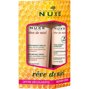 NUXE Reve de Miel Pflegeset Hand & Lippen 30ml+4g Produktbild