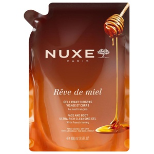 NUXE Reve de Miel rückfett.Reinigungsgel Refill 400 mml - Zur Reinigung des Gesichts & des Körpers Produktbild